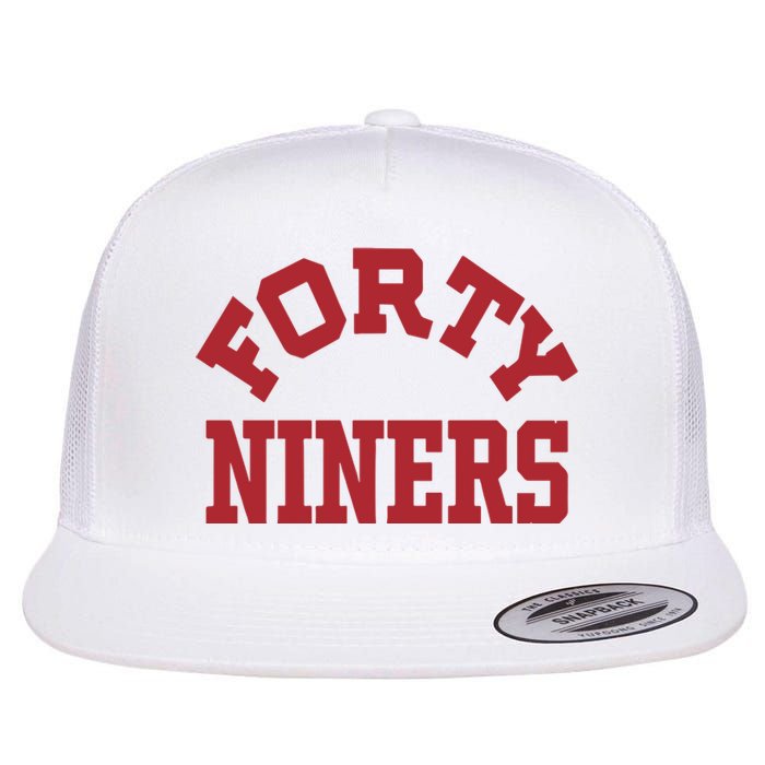 Forty Niners Flat Bill Trucker Hat