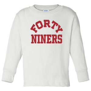 Forty Niners Toddler Long Sleeve Shirt