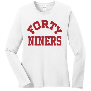 Forty Niners Ladies Long Sleeve Shirt