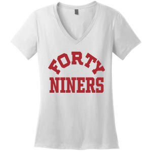 Forty Niners Women's V-Neck T-Shirt