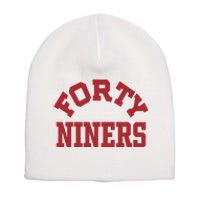 Forty Niners Short Acrylic Beanie