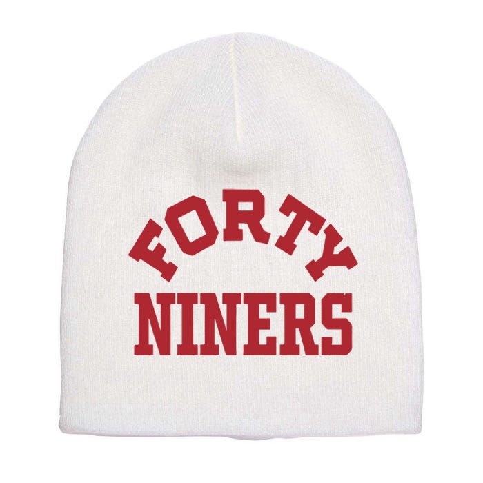 Forty Niners Short Acrylic Beanie