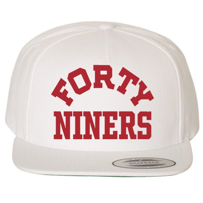 Forty Niners Wool Snapback Cap