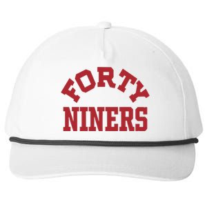 Forty Niners Snapback Five-Panel Rope Hat