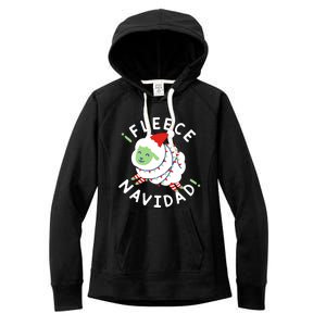 ¡Fleece Navidad Funny Christmas Women's Fleece Hoodie