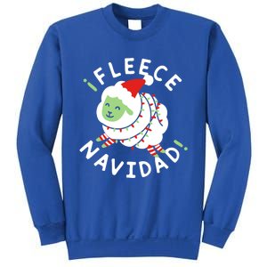 ¡Fleece Navidad Funny Christmas Sweatshirt