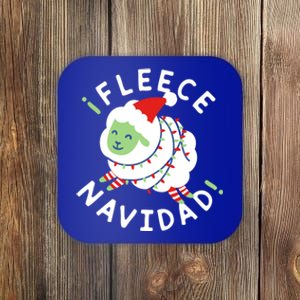 ¡Fleece Navidad Funny Christmas Coaster