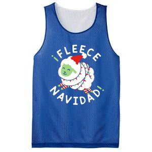 ¡Fleece Navidad Funny Christmas Mesh Reversible Basketball Jersey Tank