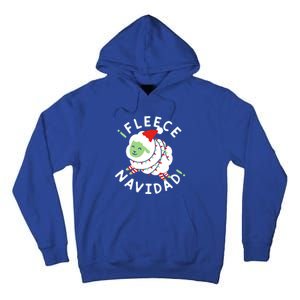 ¡Fleece Navidad Funny Christmas Tall Hoodie