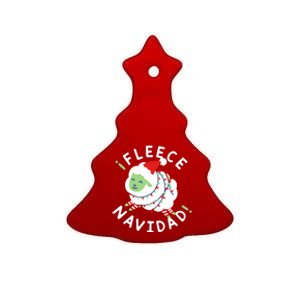 ¡Fleece Navidad Funny Christmas Ceramic Tree Ornament