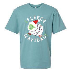 ¡Fleece Navidad Funny Christmas Sueded Cloud Jersey T-Shirt