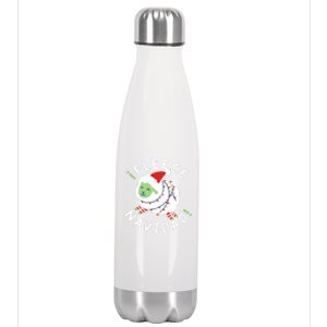 ¡Fleece Navidad Funny Christmas Stainless Steel Insulated Water Bottle