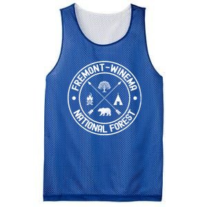 Fremontwinema National Forest Adventure Design Gift Mesh Reversible Basketball Jersey Tank