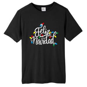 Feliz Navidad Funny Christmas Light Family Group Tall Fusion ChromaSoft Performance T-Shirt