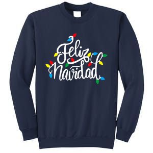 Feliz Navidad Funny Christmas Light Family Group Sweatshirt