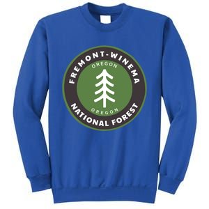 Fremontwinema National Forest Oregon Or Tree Badge Gift Sweatshirt