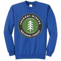 Fremontwinema National Forest Oregon Or Tree Badge Gift Sweatshirt