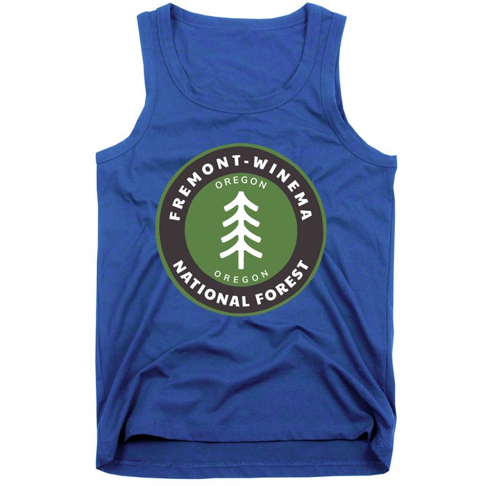 Fremontwinema National Forest Oregon Or Tree Badge Gift Tank Top