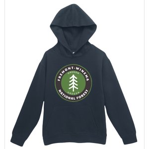 Fremontwinema National Forest Oregon Or Tree Badge Gift Urban Pullover Hoodie