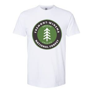 Fremontwinema National Forest Oregon Or Tree Badge Gift Softstyle CVC T-Shirt