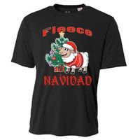 Fleece Navidad Festive Christmas Fun With A Woolly Twist Cooling Performance Crew T-Shirt