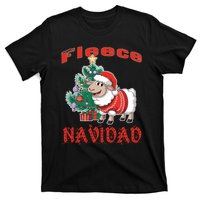 Fleece Navidad Festive Christmas Fun With A Woolly Twist T-Shirt