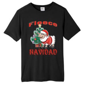 Fleece Navidad Festive Christmas Fun With A Woolly Twist Tall Fusion ChromaSoft Performance T-Shirt