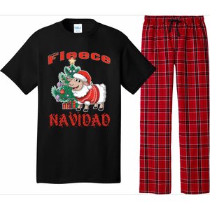 Fleece Navidad Festive Christmas Fun With A Woolly Twist Pajama Set