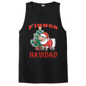 Fleece Navidad Festive Christmas Fun With A Woolly Twist PosiCharge Competitor Tank