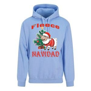 Fleece Navidad Festive Christmas Fun With A Woolly Twist Unisex Surf Hoodie