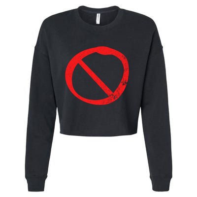 Friday Night Funkin Boyfriend Cropped Pullover Crew