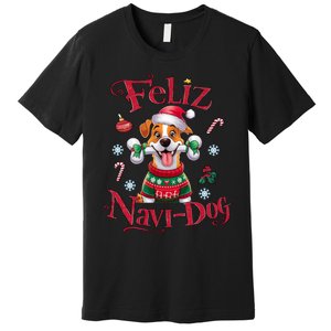 Feliz Navidog: Festive Holiday Dog Lover Premium T-Shirt