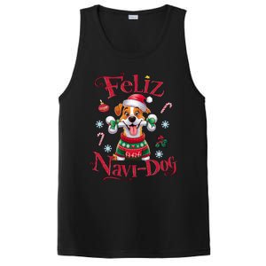 Feliz Navidog: Festive Holiday Dog Lover PosiCharge Competitor Tank