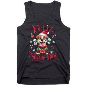 Feliz Navidog: Festive Holiday Dog Lover Tank Top