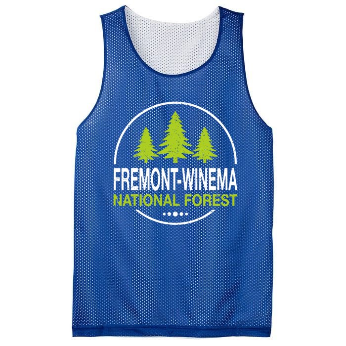 Fremontwinema National Forest Gift Mesh Reversible Basketball Jersey Tank