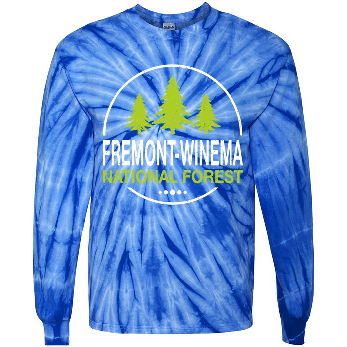 Fremontwinema National Forest Gift Tie-Dye Long Sleeve Shirt