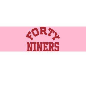 Forty Niners Bumper Sticker