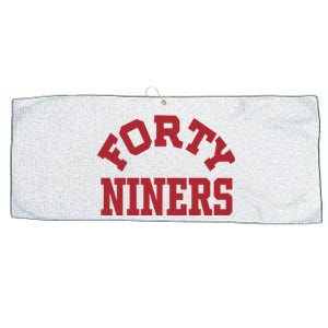 Forty Niners Large Microfiber Waffle Golf Towel