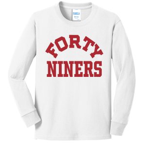 Forty Niners Kids Long Sleeve Shirt