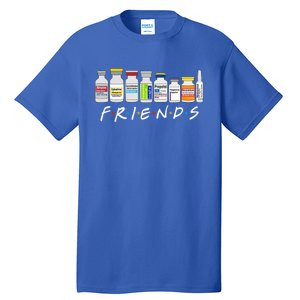 Funny Nurse Friends Icu Propofol Crna Icu Critical Care Gift Tall T-Shirt