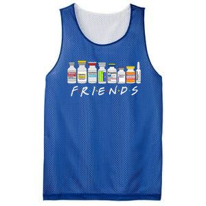 Funny Nurse Friends Icu Propofol Crna Icu Critical Care Gift Mesh Reversible Basketball Jersey Tank