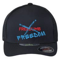 Freedom Not Freedumb Flexfit Unipanel Trucker Cap