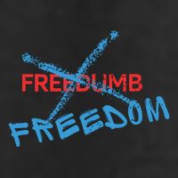 Freedom Not Freedumb 25L Jumbo Tote