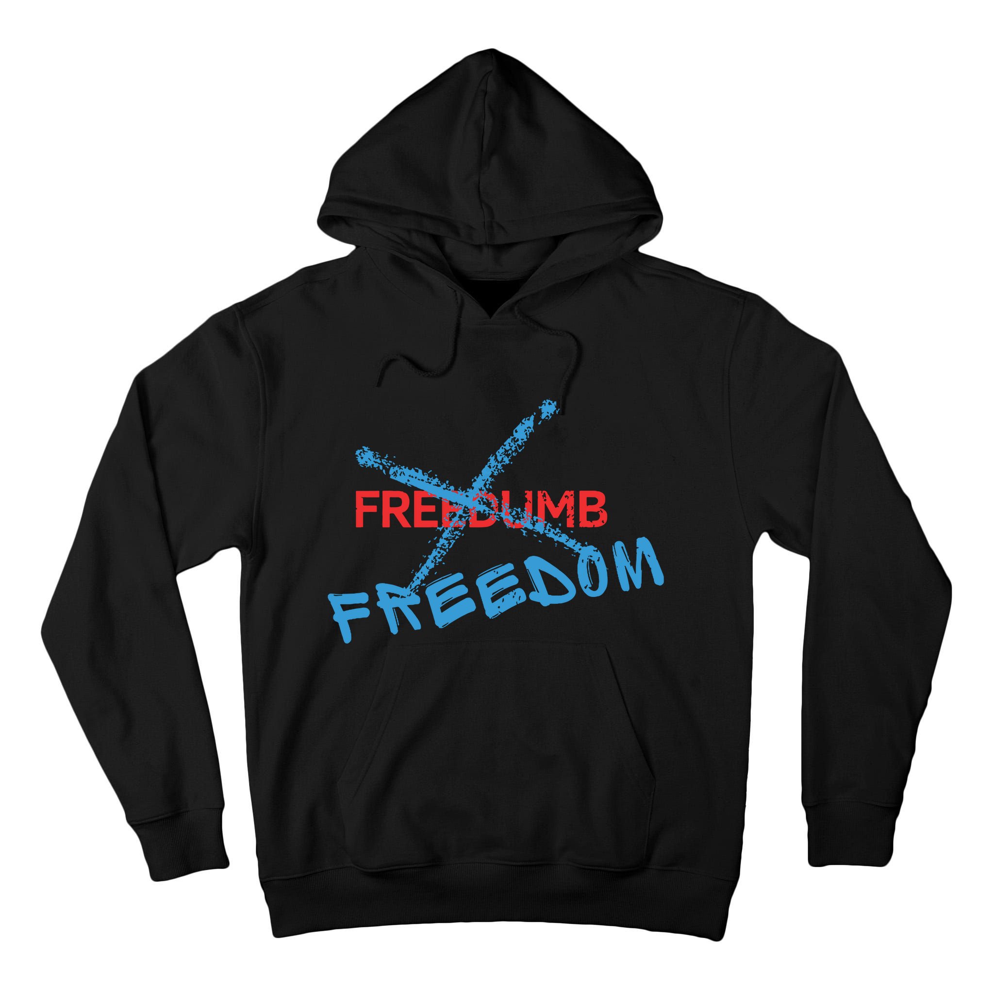 Freedom Not Freedumb Tall Hoodie
