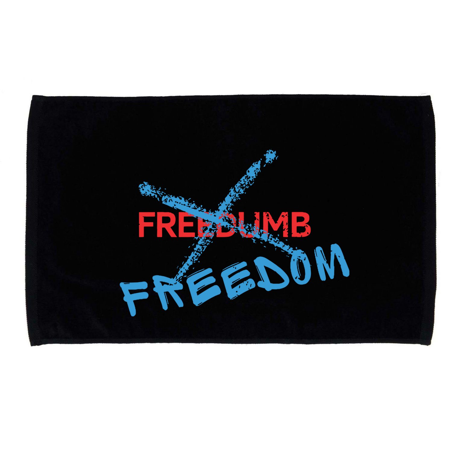 Freedom Not Freedumb Microfiber Hand Towel