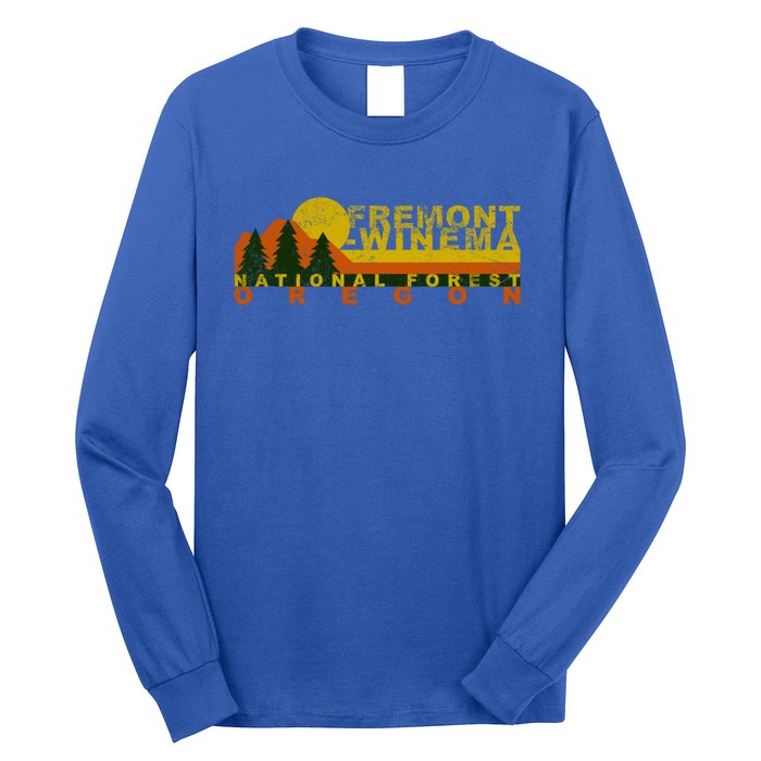 Fremontwinema National Forest Vintage Retro Cute Gift Long Sleeve Shirt