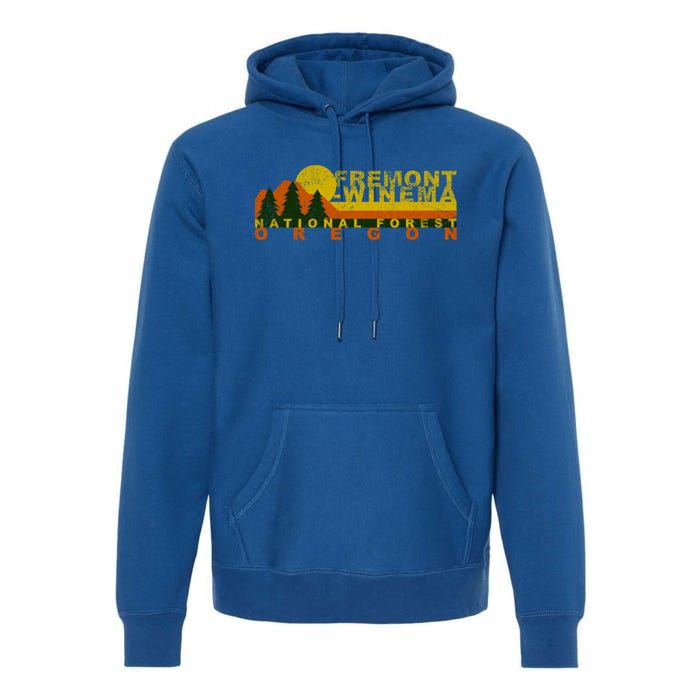 Fremontwinema National Forest Vintage Retro Cute Gift Premium Hoodie