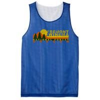 Fremontwinema National Forest Vintage Retro Cute Gift Mesh Reversible Basketball Jersey Tank