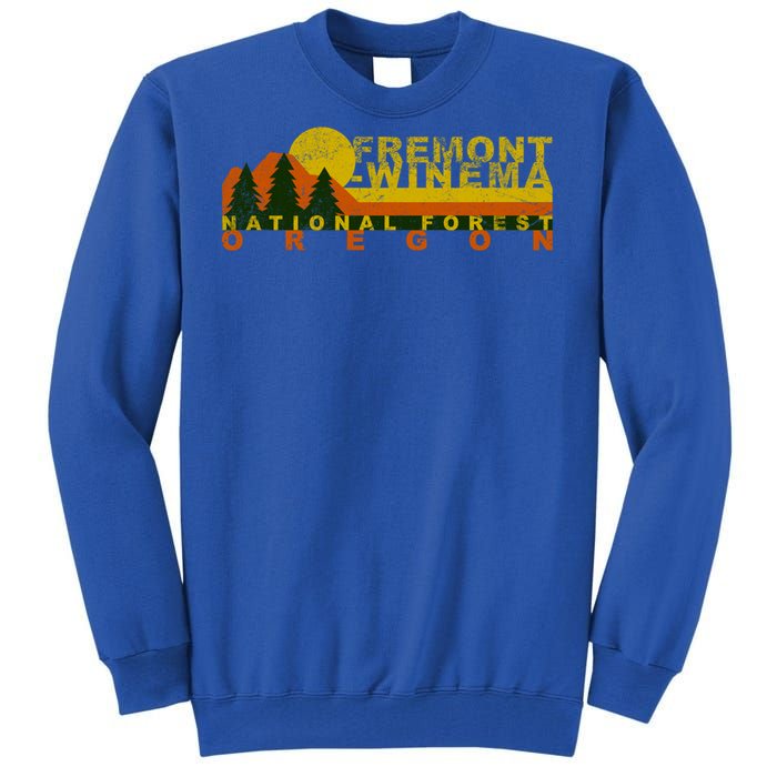 Fremontwinema National Forest Vintage Retro Cute Gift Tall Sweatshirt