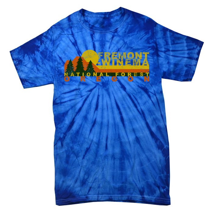 Fremontwinema National Forest Vintage Retro Cute Gift Tie-Dye T-Shirt